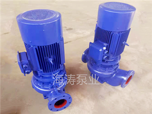 泊头海涛泵业立式管道泵-ISG立式管道泵